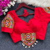Ruhi Designer Heavy Embroidery+Hand Mirror Work Blouse Online Wholesale